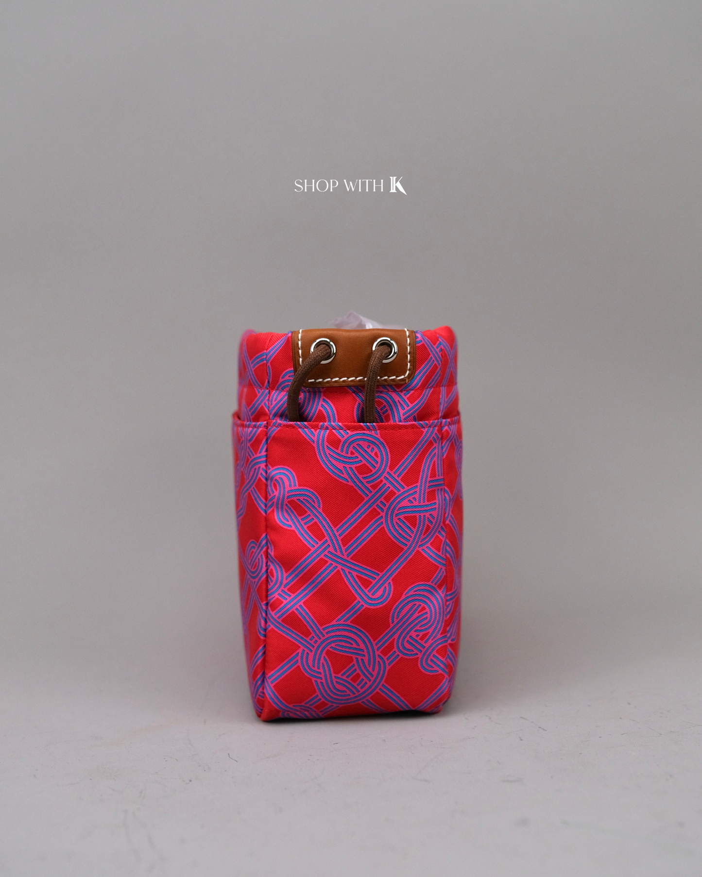 Hermes Fourbi 20 Rouge de Coeur Noeud Marin