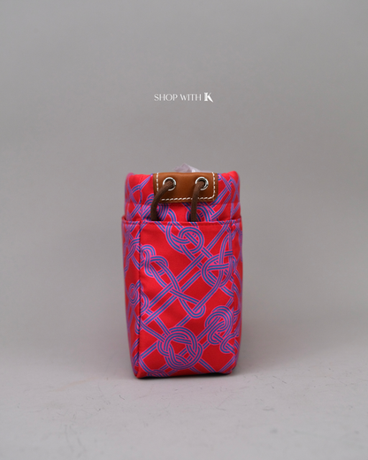 Hermes Fourbi 20 Rouge de Coeur Noeud Marin