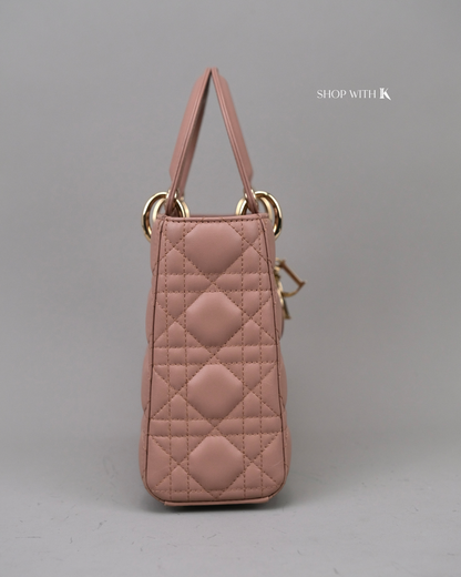 Dior Small Lady Dark Beige