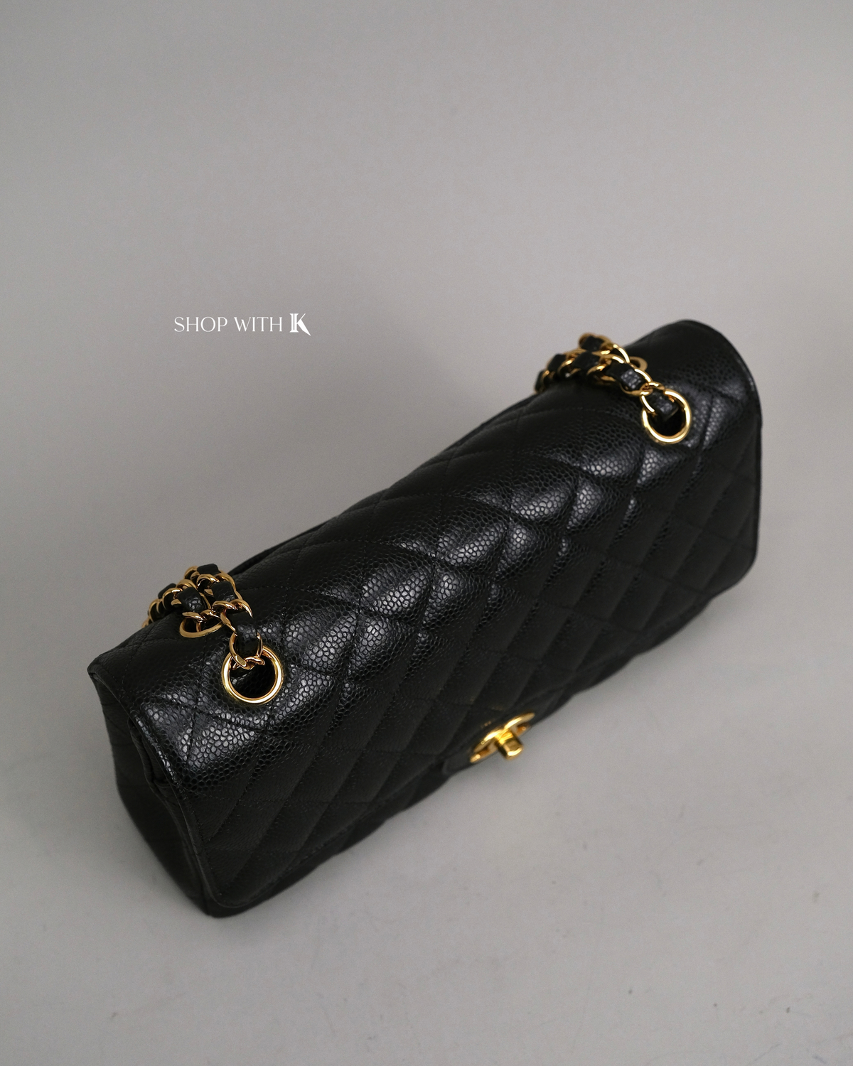 Chanel Classic Medium Flap Black GHW