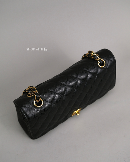 Chanel Classic Medium Flap Black GHW