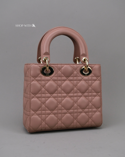 Dior Small Lady Dark Beige