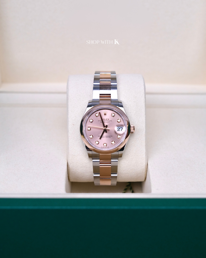 Rolex Datejust Everose Gold 31mm