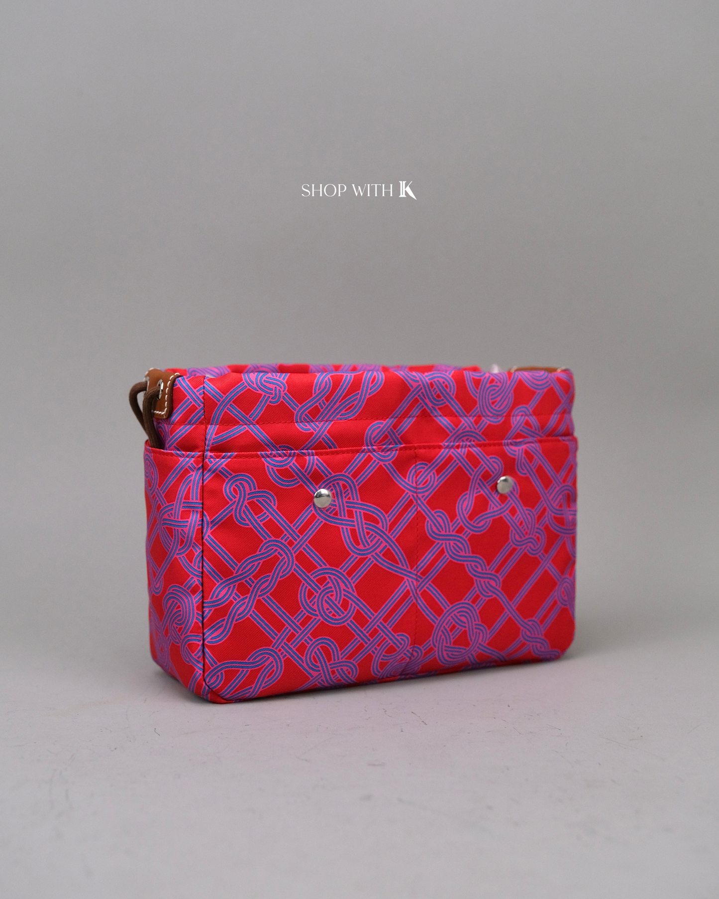 Hermes Fourbi 20 Rouge de Coeur Noeud Marin