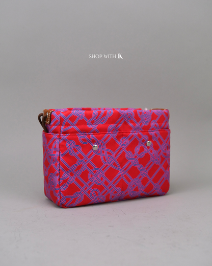 Hermes Fourbi 20 Rouge de Coeur Noeud Marin