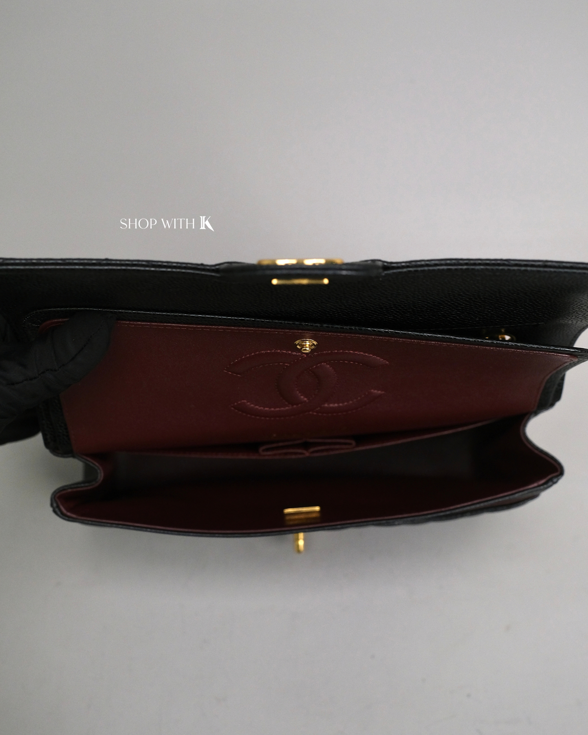 Chanel Classic Medium Flap Black GHW