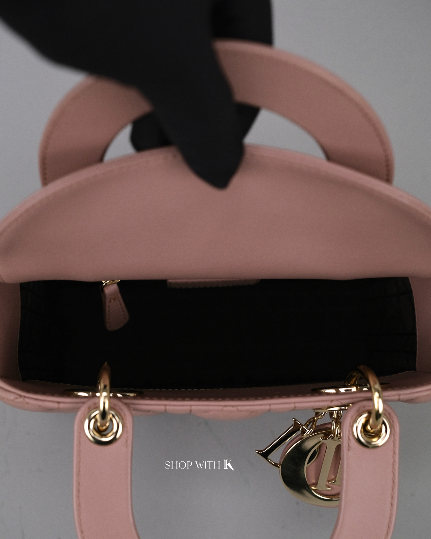 Dior Small Lady Dark Beige