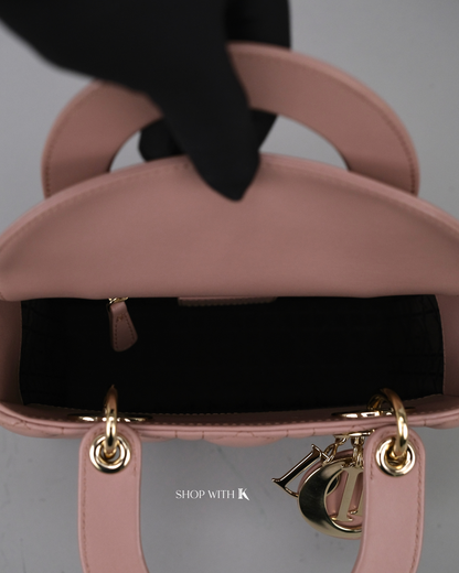 Dior Small Lady Dark Beige