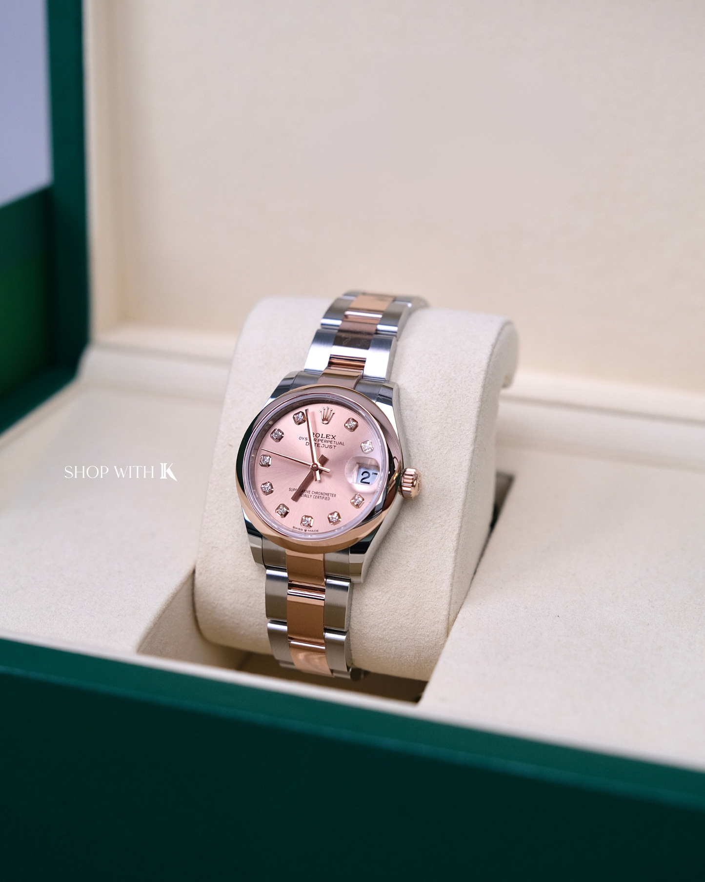 Rolex Datejust Everose Gold 31mm