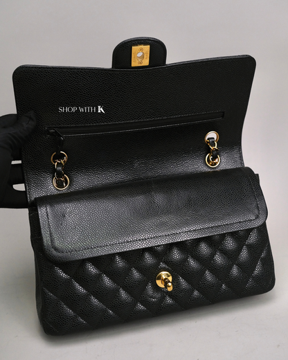 Chanel Classic Medium Flap Black GHW