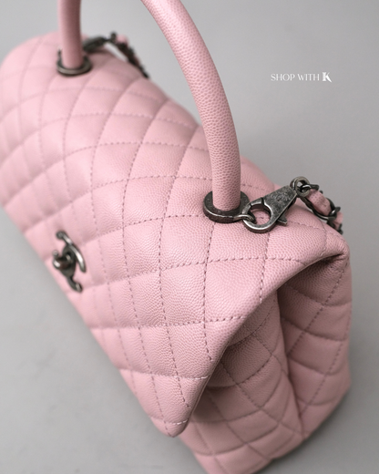 Chanel Coco Handle Pink Medium RHW