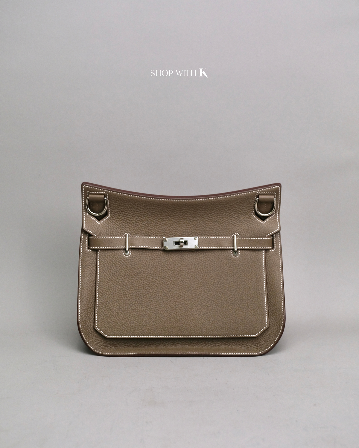 Hermes Jypsiere 28 Etoupe PHW