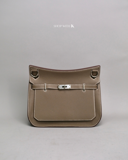 Hermes Jypsiere 28 Etoupe PHW