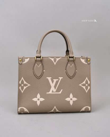 Louis Vuitton On-the-Go PM Turtledove