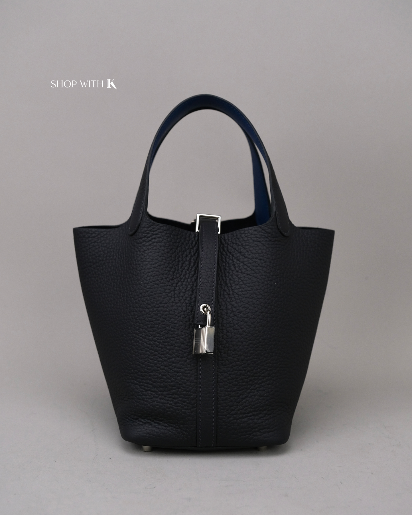 Hermes Picotin 18 Caban PHW