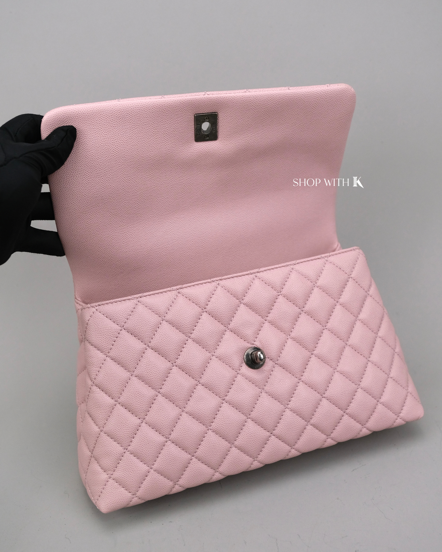 Chanel Coco Handle Pink Medium RHW