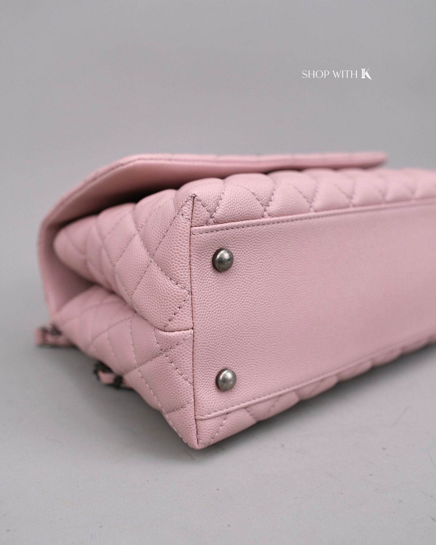 Chanel Coco Handle Pink Medium RHW