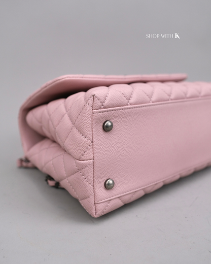 Chanel Coco Handle Pink Medium RHW