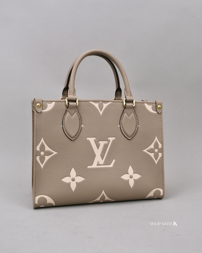 Louis Vuitton On-the-Go PM Turtledove
