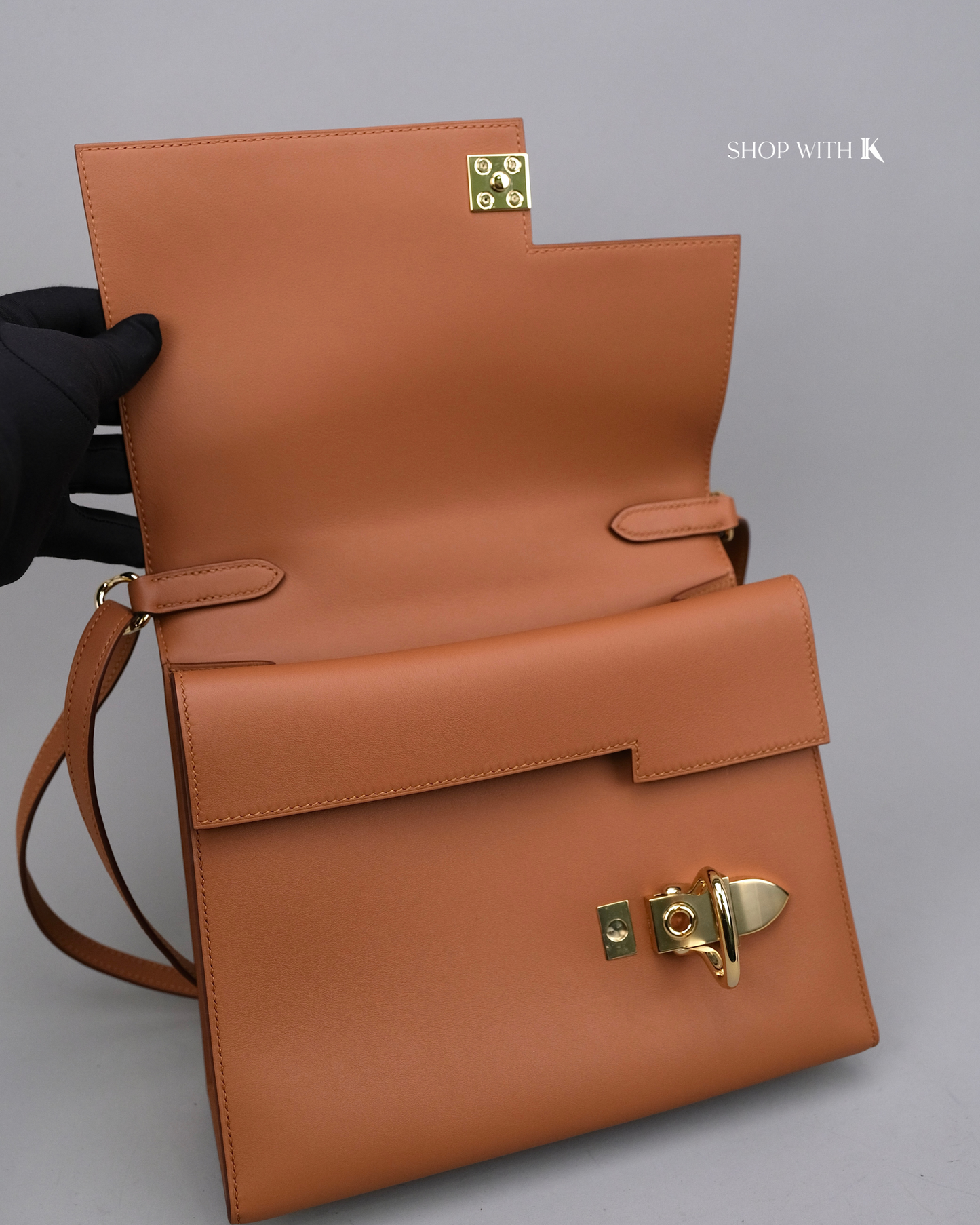 Hermes Sac Buckle Lock Bag GHW