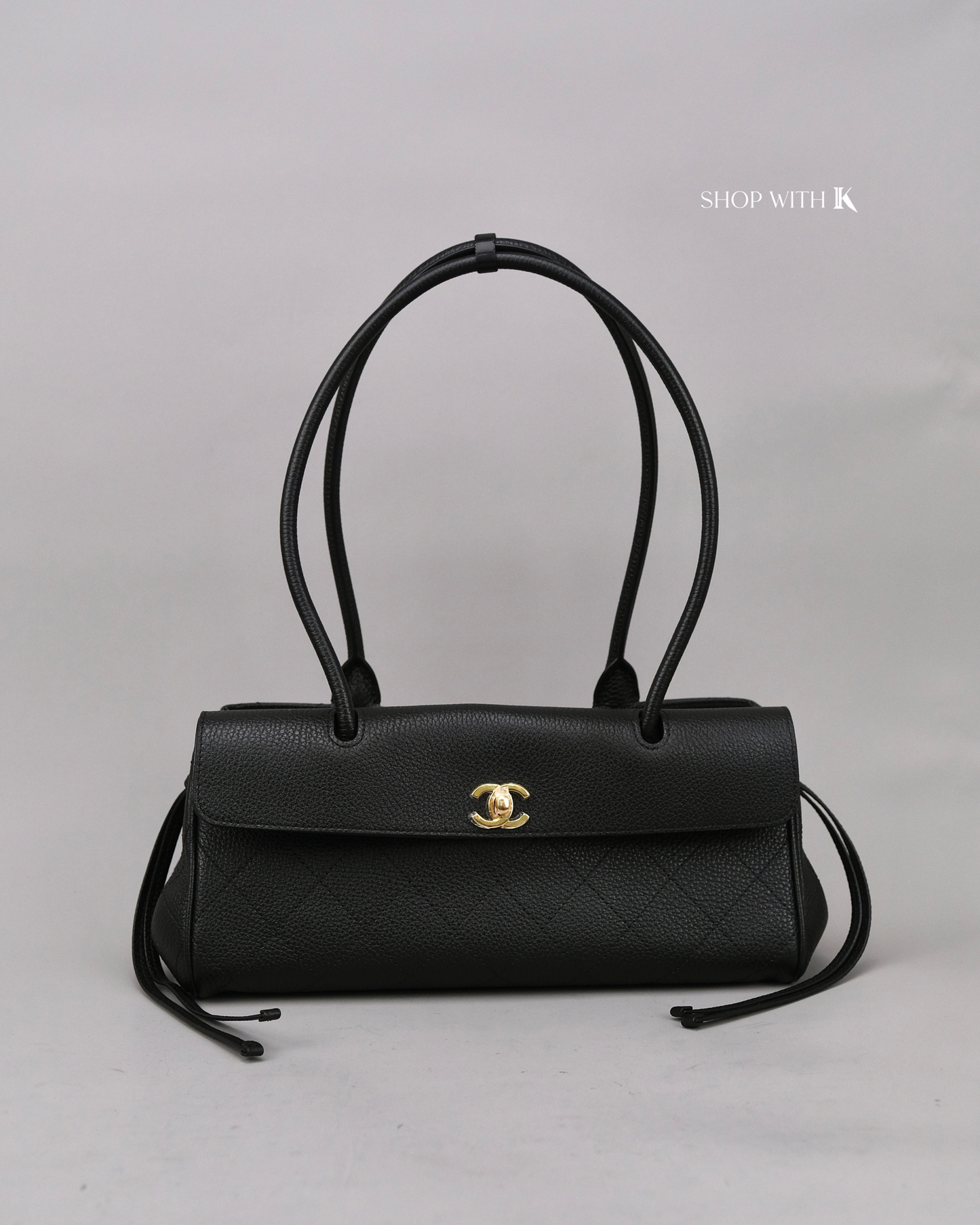 Chanel Eastwest Tote Small Black