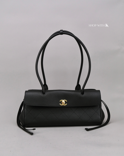 Chanel Eastwest Tote Small Black