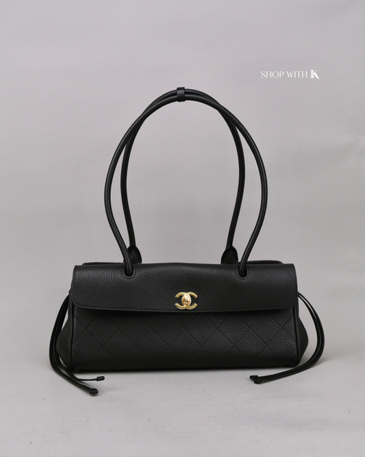 Chanel Eastwest Tote Small Black