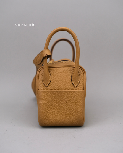 Hermes Mini Lindy Biscuit GHW