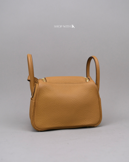 Hermes Mini Lindy Biscuit GHW