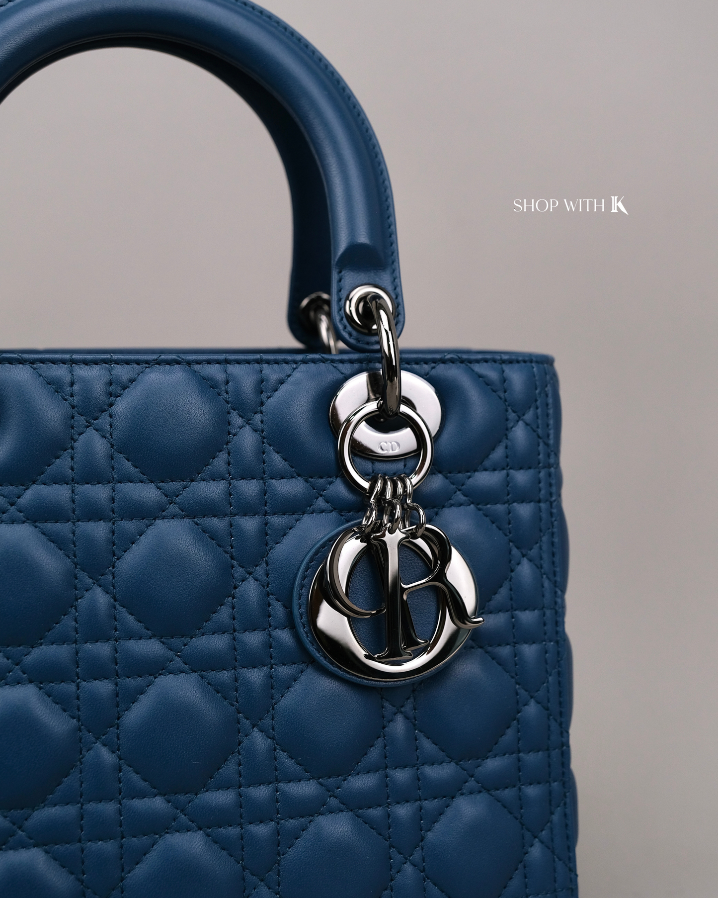 Dior Lady Medium Blue