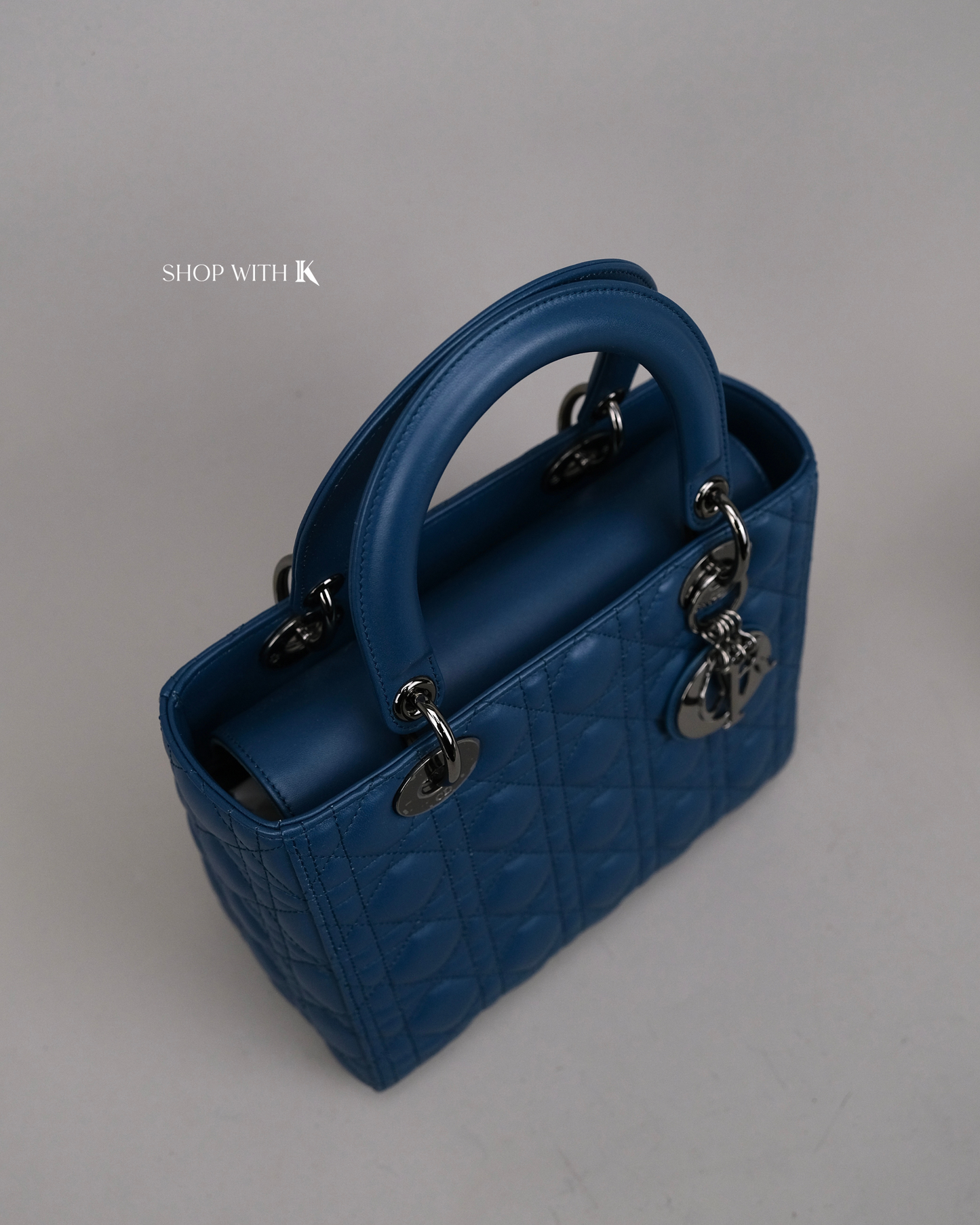 Dior Lady Medium Blue