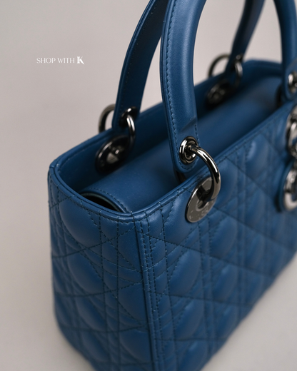Dior Lady Medium Blue