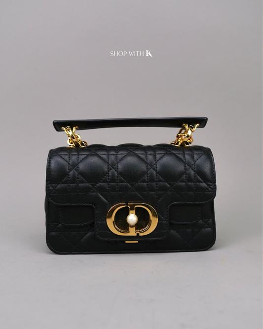 Dior Small Jolie Top Handle Black