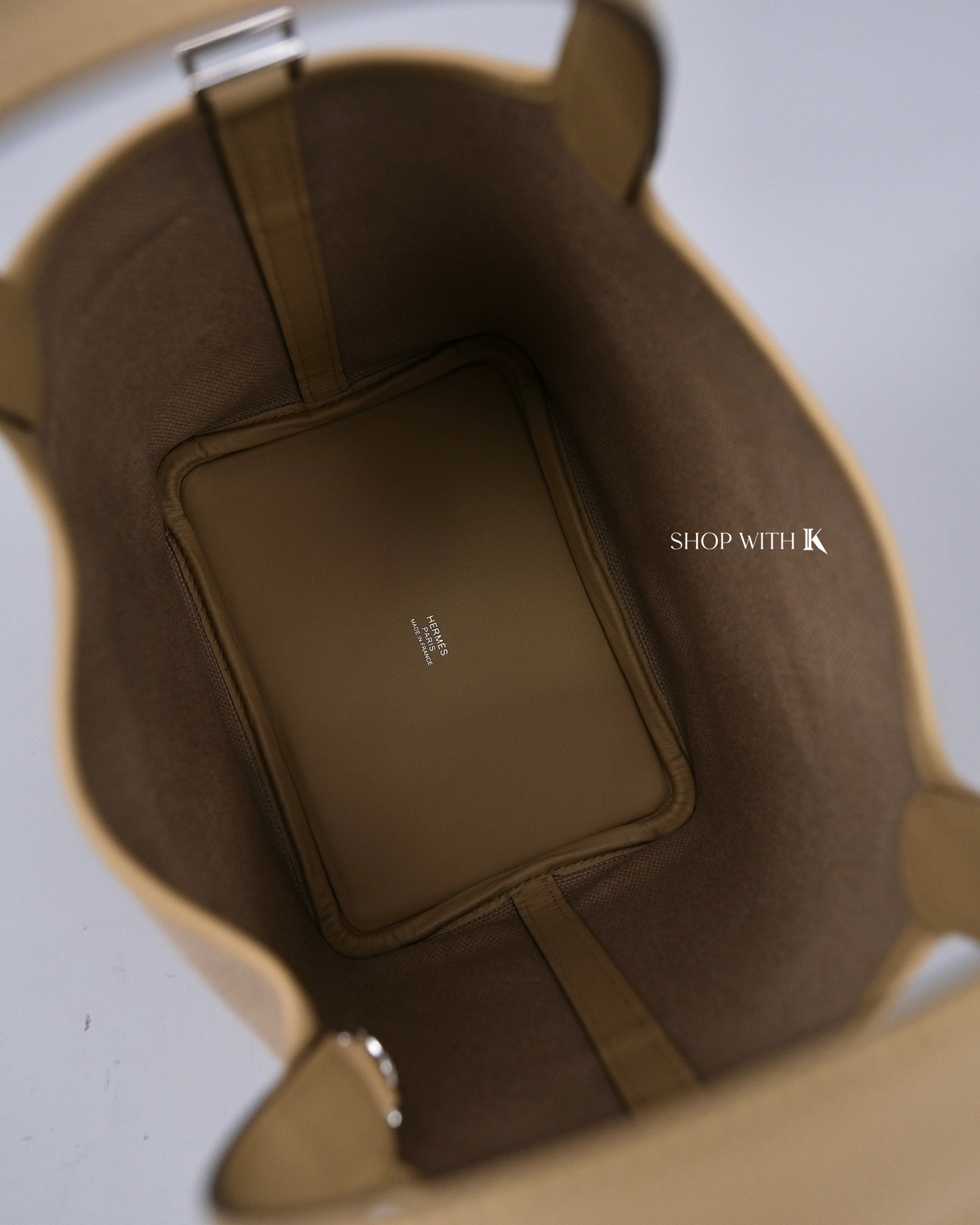 Hermes Picotin 18 Cargo Beige Marfa PHW