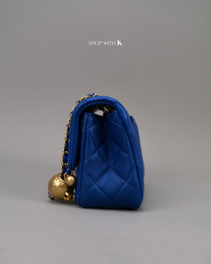 Chanel Mini Rectangle Pearl Crush Blue