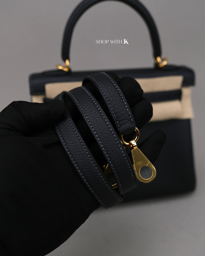 Hermes Kelly 25 Caban GHW