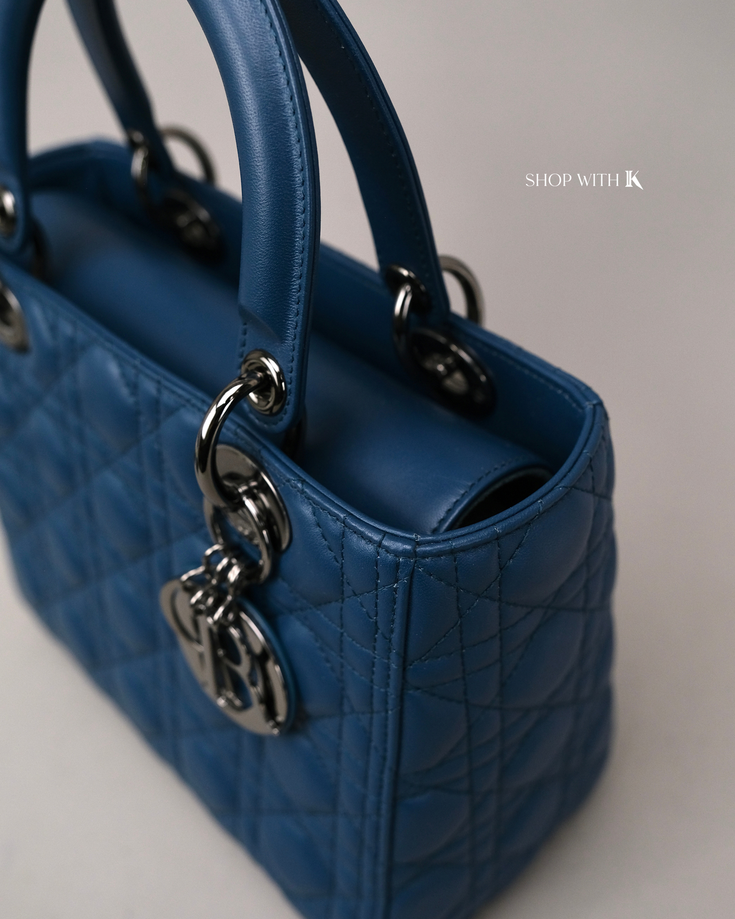 Dior Lady Medium Blue