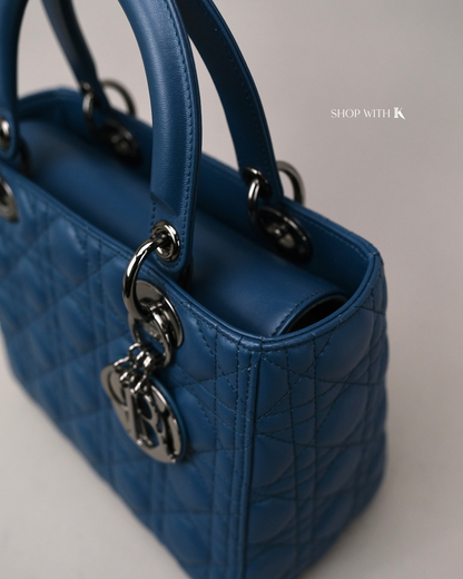 Dior Lady Medium Blue