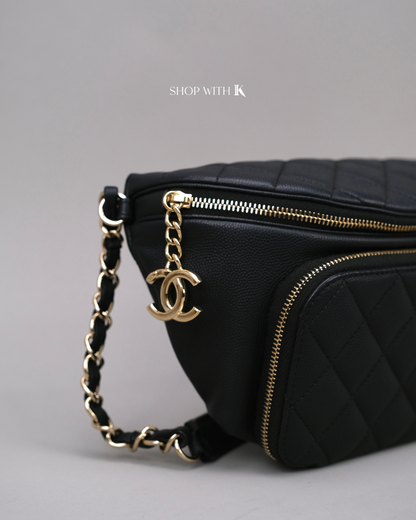 Chanel Business Affinity Bumbag Black CGHW
