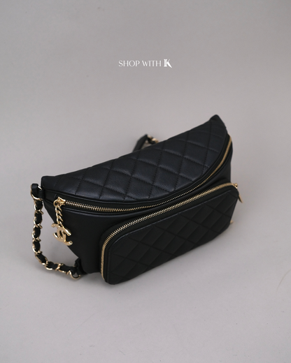 Chanel Business Affinity Bumbag Black CGHW