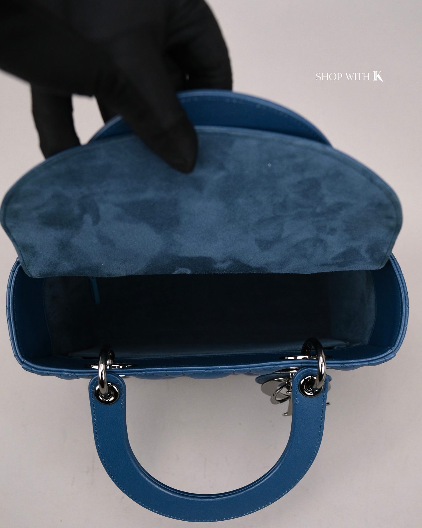 Dior Lady Medium Blue