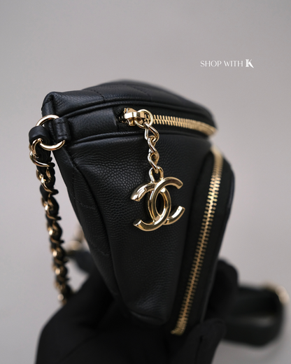 Chanel Business Affinity Bumbag Black CGHW