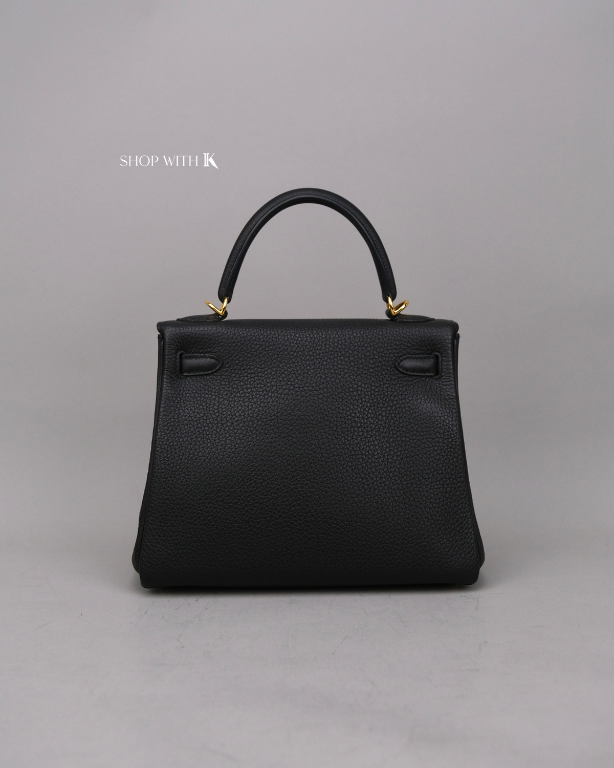 Hermes Kelly 25 Noir GHW