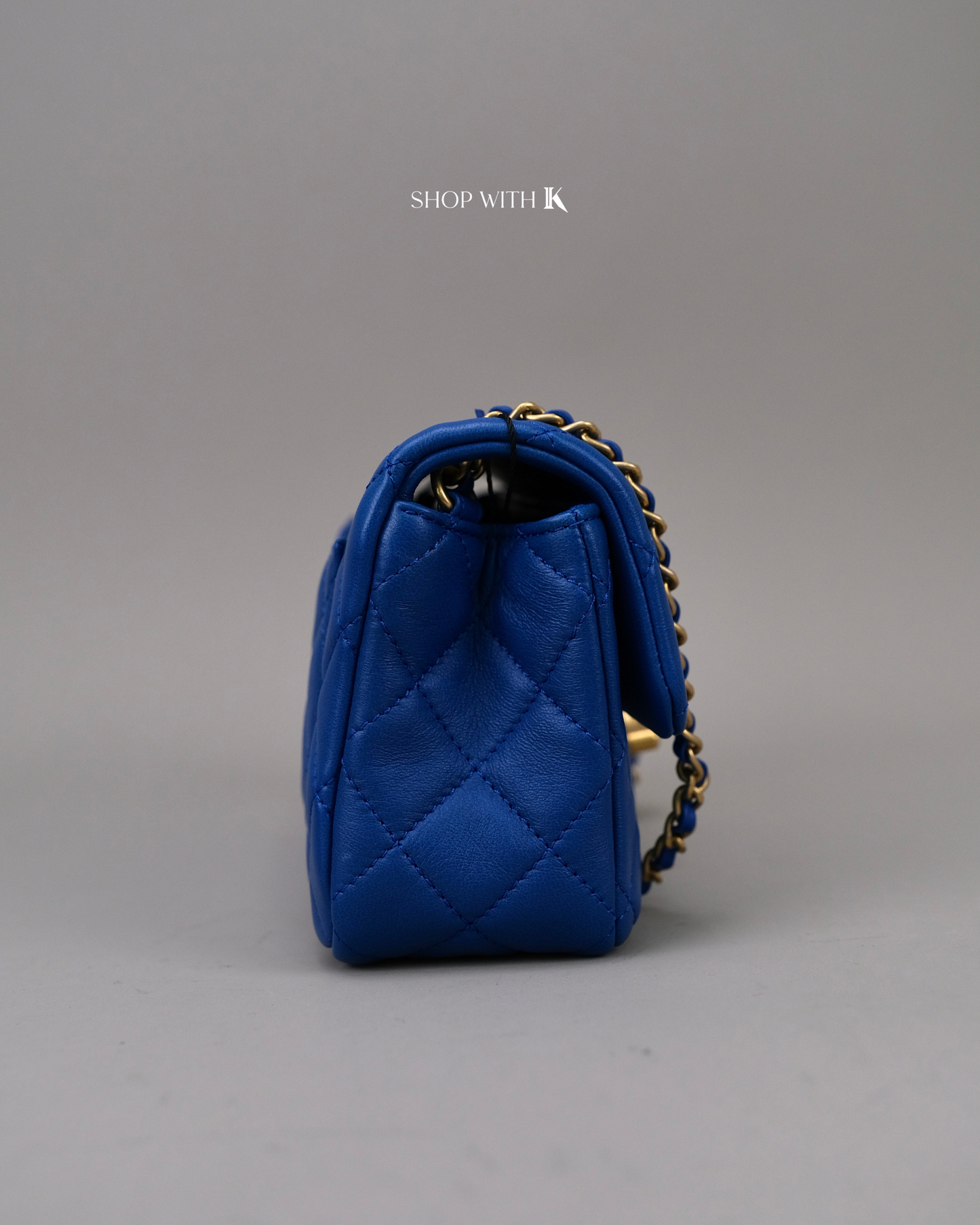 Chanel Mini Rectangle Pearl Crush Blue