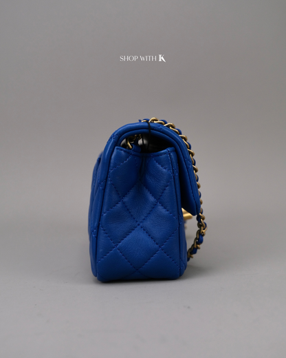 Chanel Mini Rectangle Pearl Crush Blue