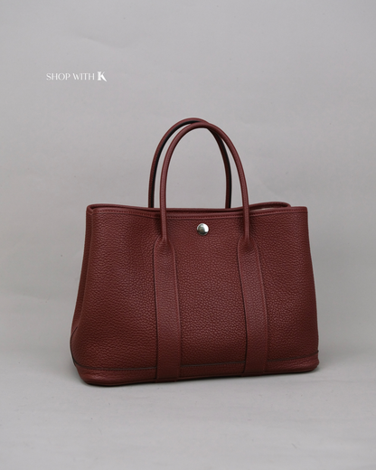 Hermes Garden Party 30 Rouge H