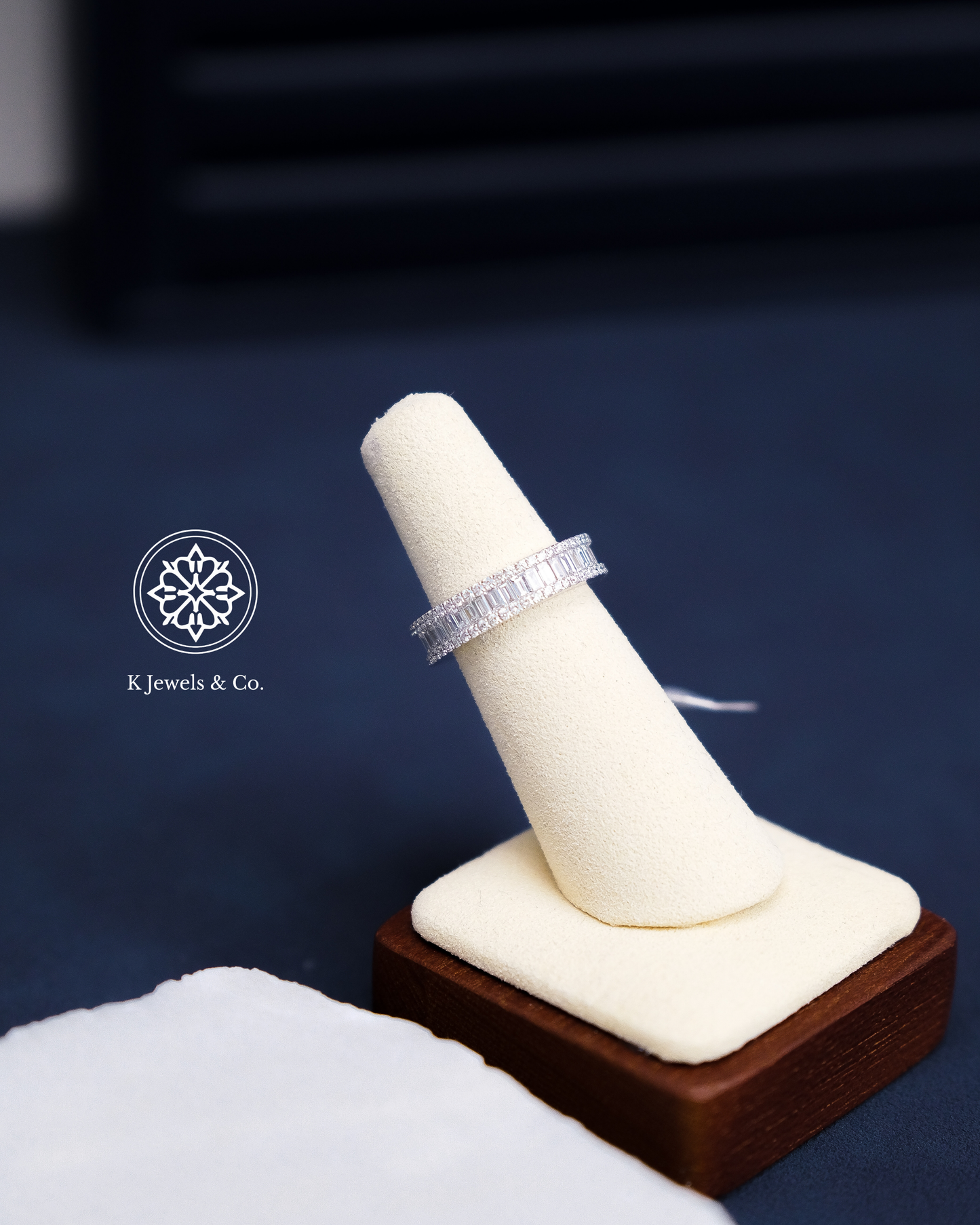 Baguette and Round Diamond Ring