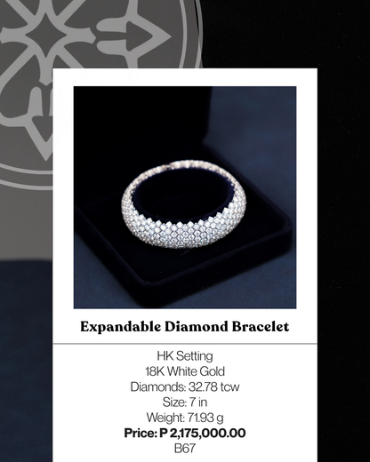 Expandable Diamond Bracelet