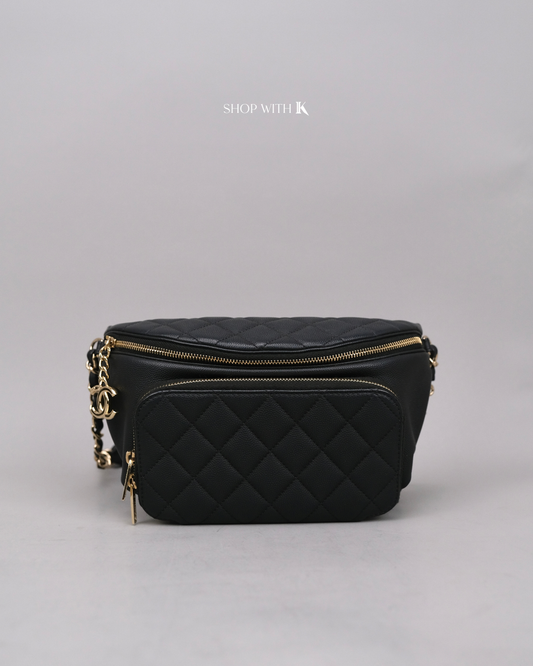 Chanel Business Affinity Bumbag Black CGHW