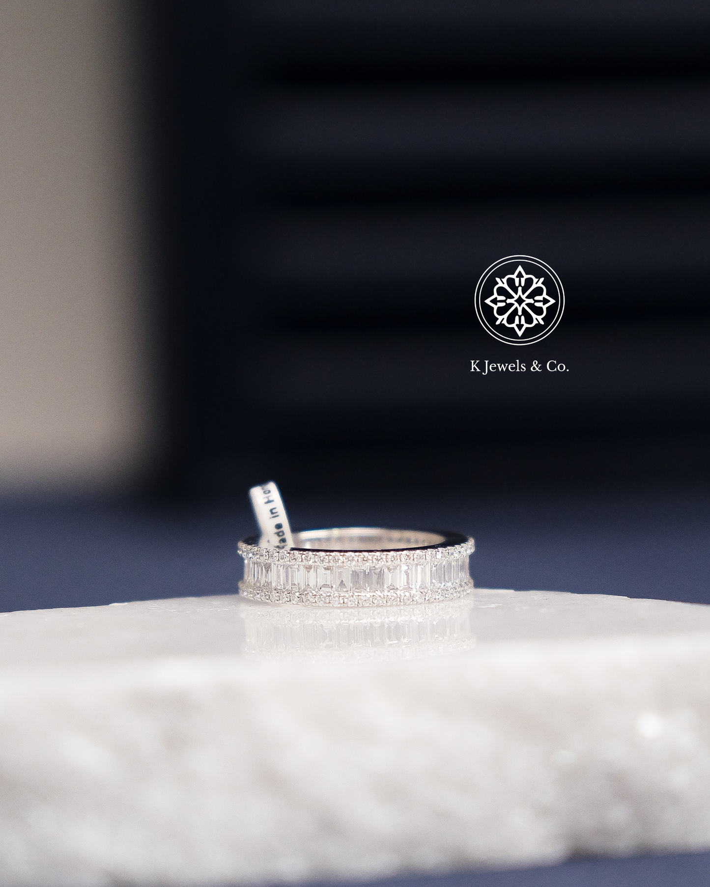 Baguette and Round Diamond Ring